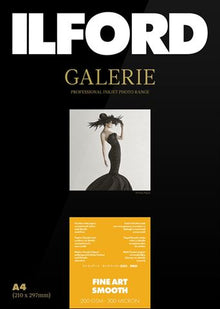 Ilford papier photo Galerie FineArt Smooth 200g 13x18 50 feuilles
