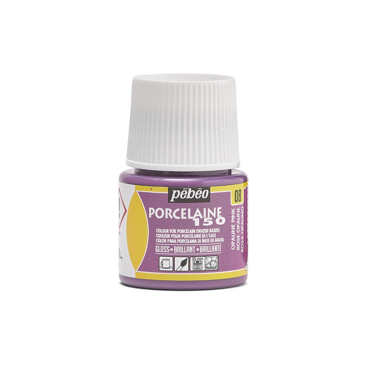 Pebeo Porcelaine 150 Peinture porcelaine 45 ml - 08 - Rose Opaline