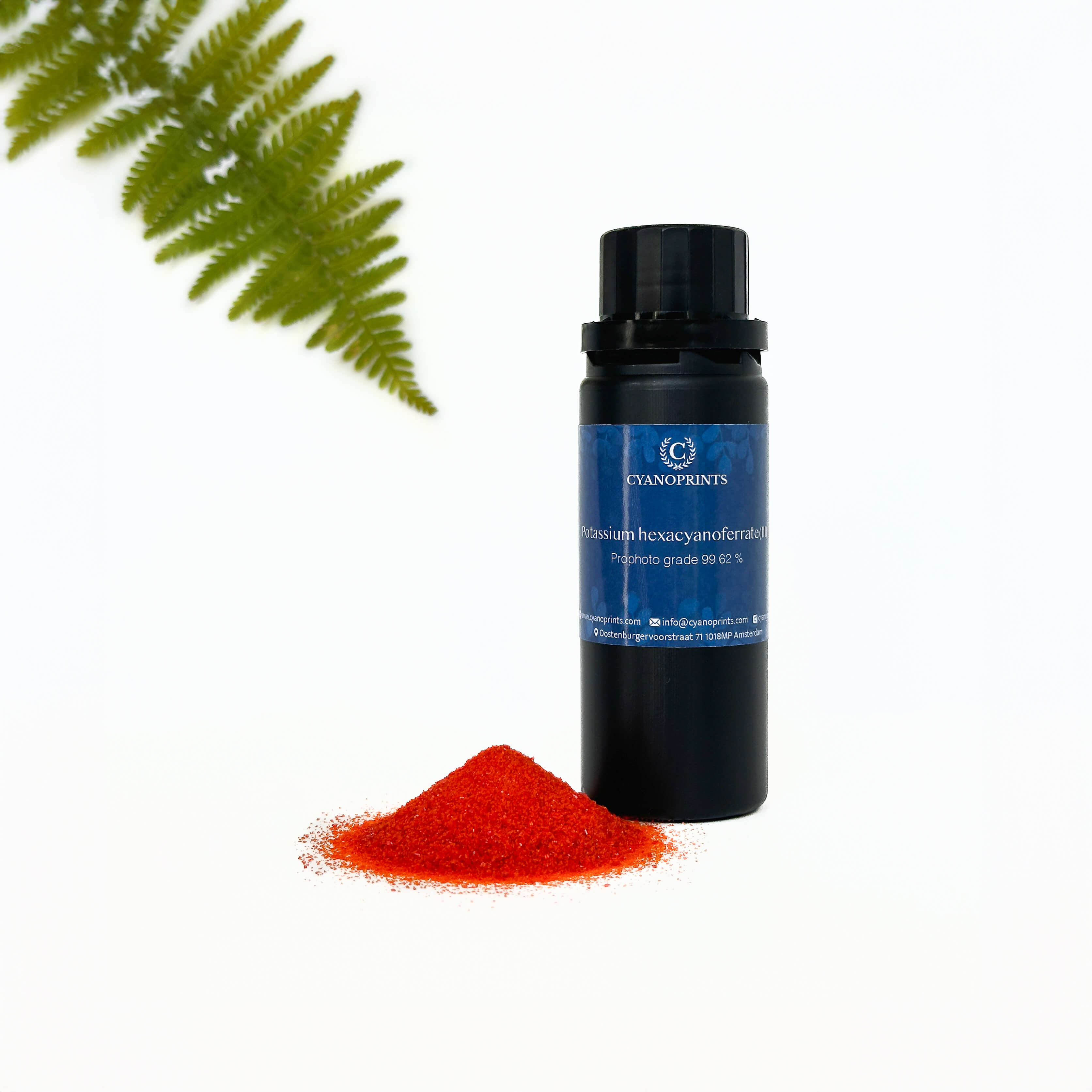 Kaliumferricyanide – Essentiële cyanotype-chemicalie voor helderblauwe afdrukken