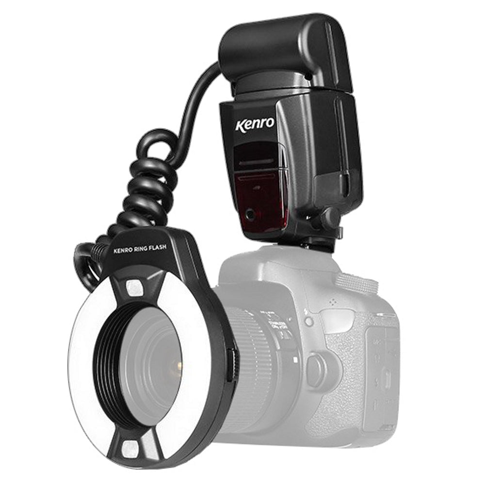 Kenro TTL Macro Flash Annulaire KFL201C pour Canon