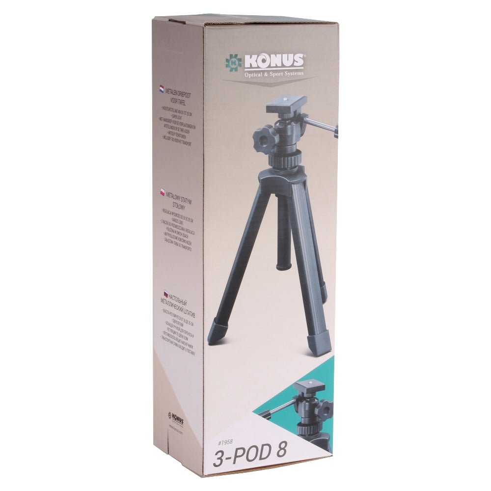 Konus Trépied de Table Métal avec Réglage Fin H35 CM — 7