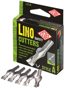Essdee Lames de sécurité pour lino Style A - 5 pièces