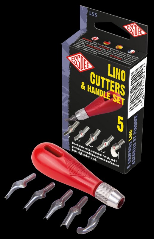 Essdee Lino Guts Set met Handvat - 5 pièces