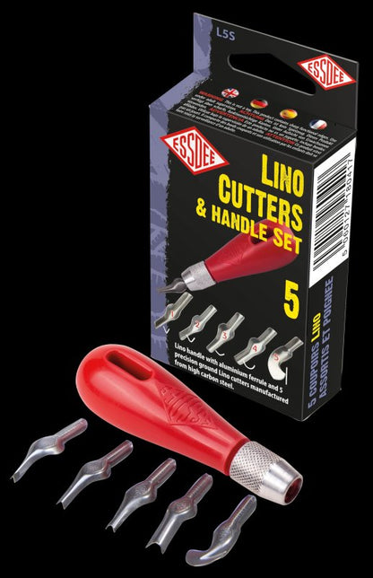 Essdee Lino Guts Set met Handvat - 5 pièces