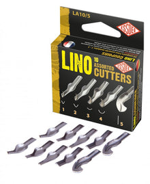 Essdee Assortiment de gouges pour linogravure - Profils 1-5 - 10 pièces
