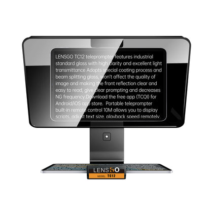 Lensgo Téléprompteur Autocue TC12 — 3