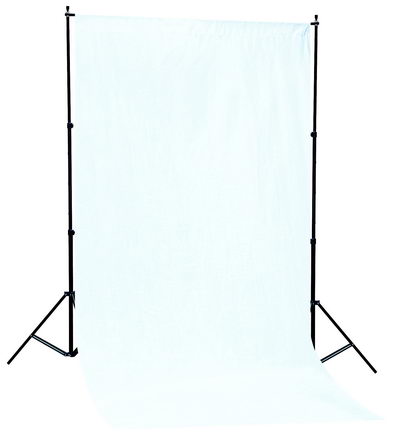 Linkstar Système de Fond BSK-2016W + Tissu Blanc