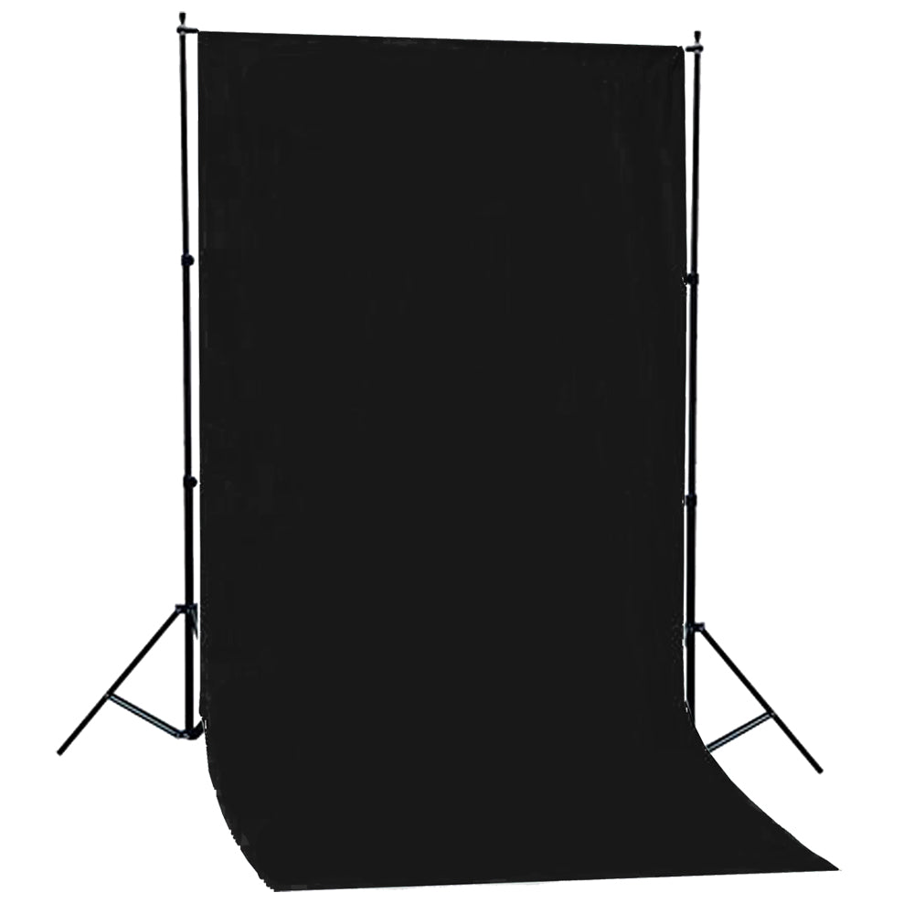 Linkstar Système de Fond BSK-2016B + Tissu Noir