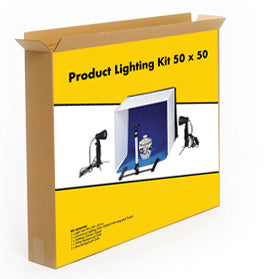 Linkstar Kit Boîte à Photo PBK-50 50x50 cm Pliable + 2x50W lampes — 5