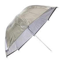 Linkstar Paraplu PUK-84WB Blanc/Noir 100 cm (Réversible) — 2
