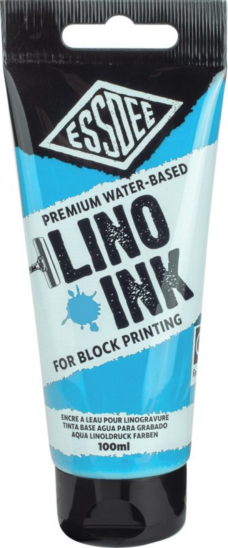 Essdee Premium Block Printing Ink 100 ml - Hemelsblauw