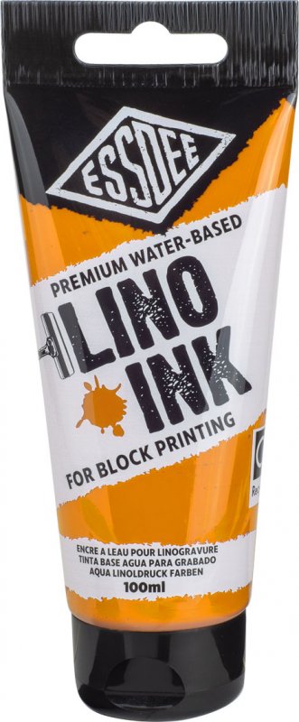 Essdee Premium Block Printing Ink 100 ml - Orange