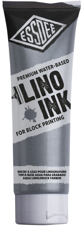 Essdee Block Printing Ink 300 ml - Métal Argent