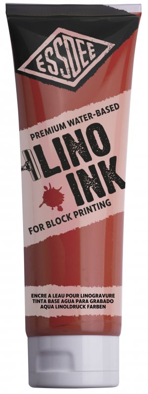 Essdee Block Printing Ink 300 ml - Vermillon