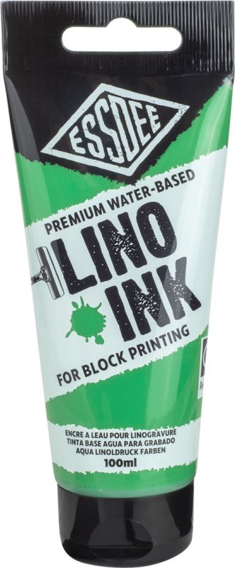 Essdee Premium Block Printing Ink 100 ml - Bladgroen