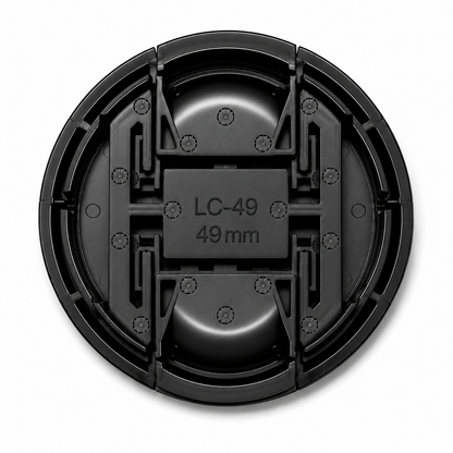 Matin Bouchon d'objectif avec élastique 49 mm M-6280-0 — 2