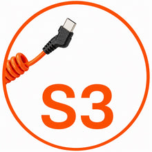 Miops Câble de Connexion pour Appareil Photo Sony S3 Orange