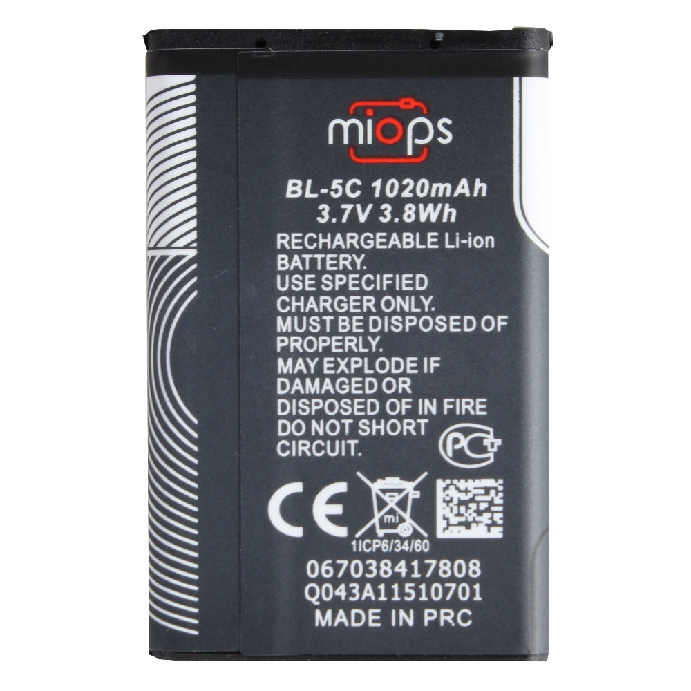 Miops Batterie de Rechange BL-5C — 3