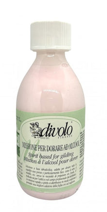 Divolo Colle à dorer à base d'alcool - 250 ml