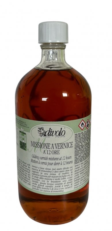 Divolo Mixtion Colle à dorer à base d'huile 12 heures - 1 L