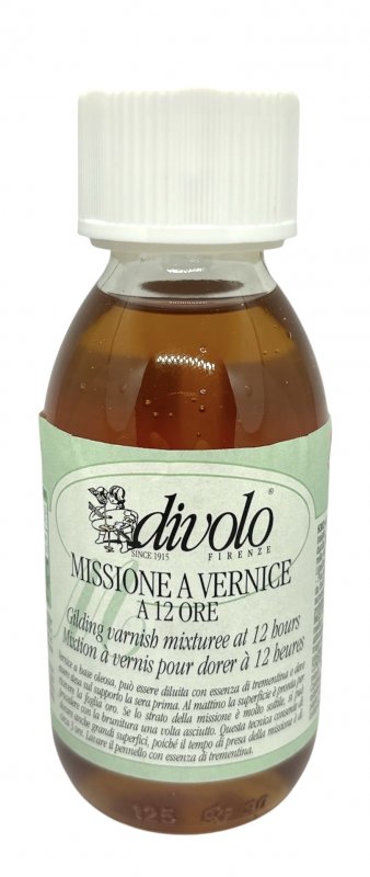 Divolo Mixtion Colle à dorer à base d'huile 12 heures - 125 ml