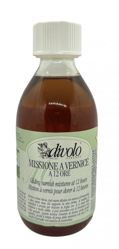 Divolo Mixtion Colle à dorer à base d'huile 12 heures - 250 ml