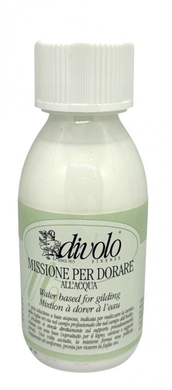 Divolo Colle à dorer Mixtion à base d'eau - 125 ml