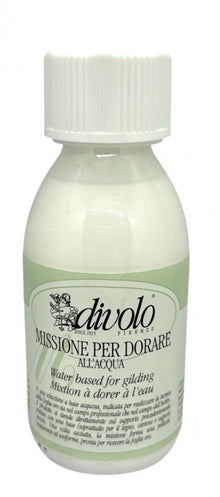 Divolo Colle à dorer Mixtion à base d'eau - 125 ml
