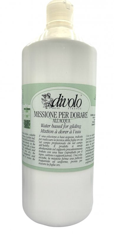 Divolo Colle à dorer Mixtion à base d'eau - 1 L
