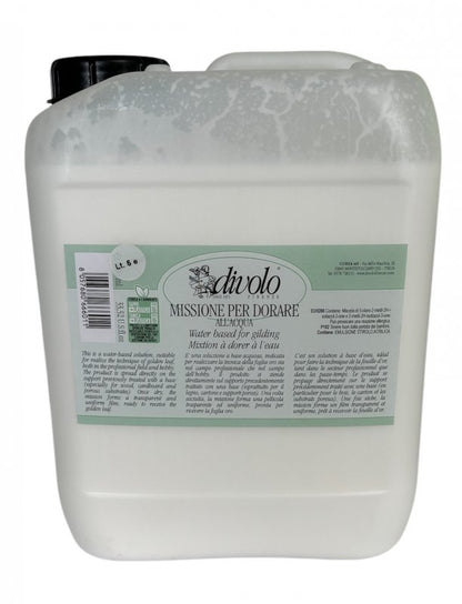 Divolo Colle à dorer Mixtion à base d'eau - 25 L