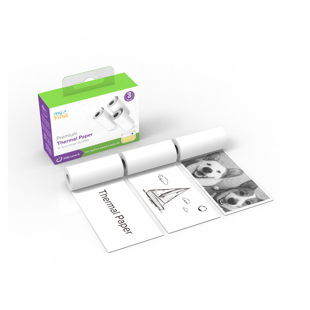 myFirst Camera Insta 20 Bleu + Papier thermique gratuit — 6