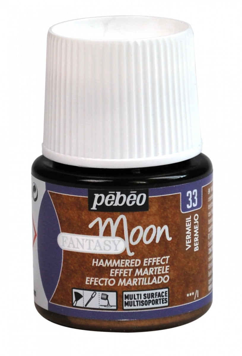 Pebeo Fantasy Moon Peinture à effets 45 ml - Vermeil