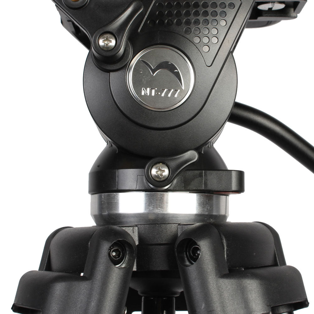 Nest Trépied Vidéo NT-777 + Tête à Friction Fluide — 6