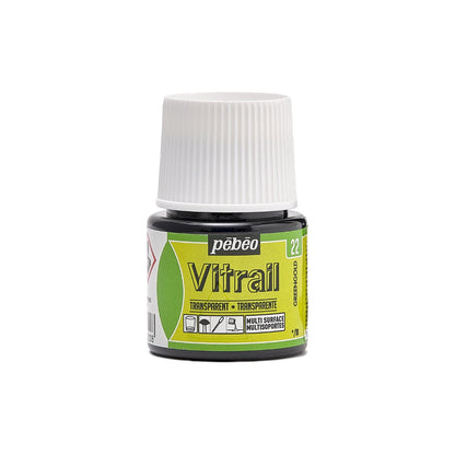 Pebeo Vitrail Transparent Peinture sur verre 45 ml - 22 - Groengoud