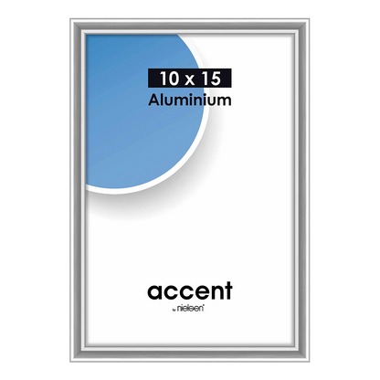 Nielsen Cadre Photo 51223 Accent Argent Brillant 10x15 cm