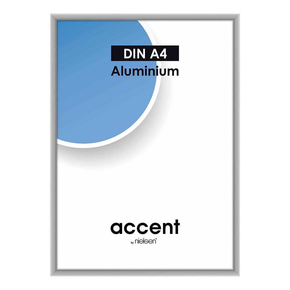 Nielsen Cadre Photo 52123 Accent Argent Brillant 21x29,7 cm