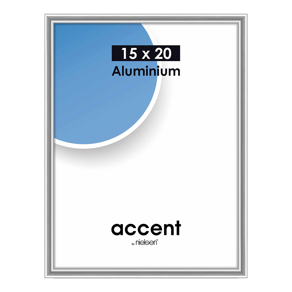 Nielsen Cadre Photo 52423 Accent Argent Brillant 30x40 cm
