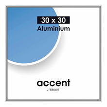 Nielsen Cadre Photo 54124 Accent Argent Mat 30x30 cm