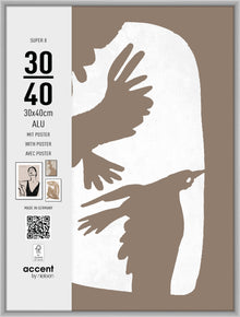 Nielsen Cadre Photo 5430124 Super 8 Argent Mat 30x40 cm