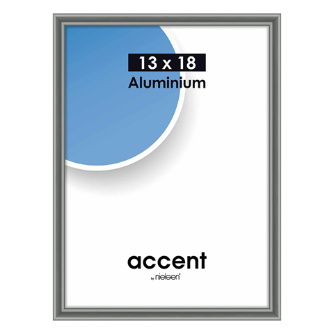 Nielsen Cadre Photo 53225 Accent Gris Acier 13x18 cm
