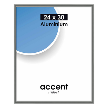 Nielsen Cadre Photo 52225 Accent Gris Acier 24x30 cm