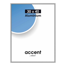 Nielsen Cadre Photo 52425 Accent Gris Acier 30x40 cm