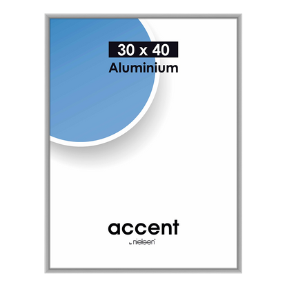Nielsen Cadre Photo 52425 Accent Gris Acier 30x40 cm