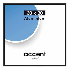Nielsen Cadre Photo 54126 Accent Noir 30x30 cm