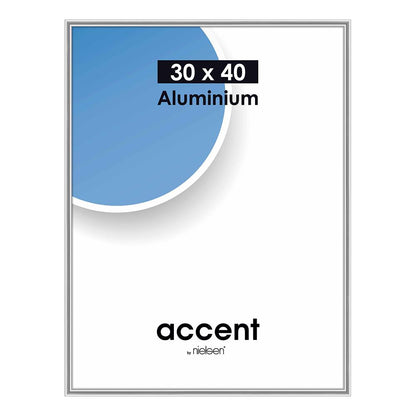 Nielsen Cadre Photo 52139 Accent Blanc Brillant 21x29,7 cm