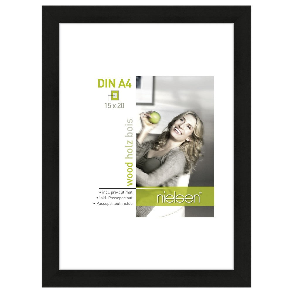 Nielsen Cadre Photo 8988041 Apollon Noir 18x24 / 13x18 cm