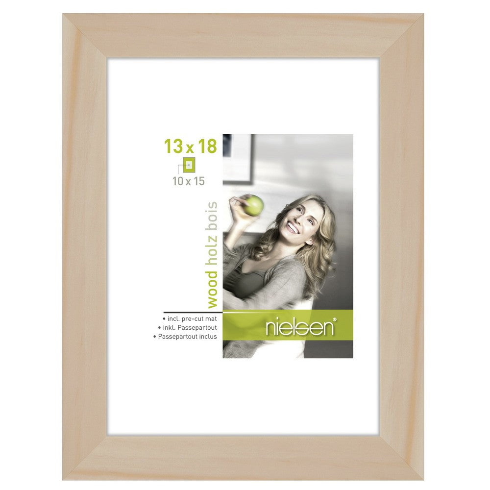 Nielsen Cadre Photo 8988002 Apollon Blanc 13x18 / 10x15 cm