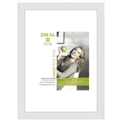 Nielsen Cadre Photo 8988042 Apollon Blanc 18x24 / 13x18 cm