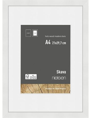 Nielsen Cadre Photo 6321101 Skava Blanc A4 21 x 29,7 cm