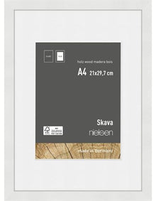 Nielsen Cadre Photo 6321101 Skava Blanc A4 21 x 29,7 cm